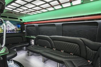 Edmond Sprinter Party Bus Interior