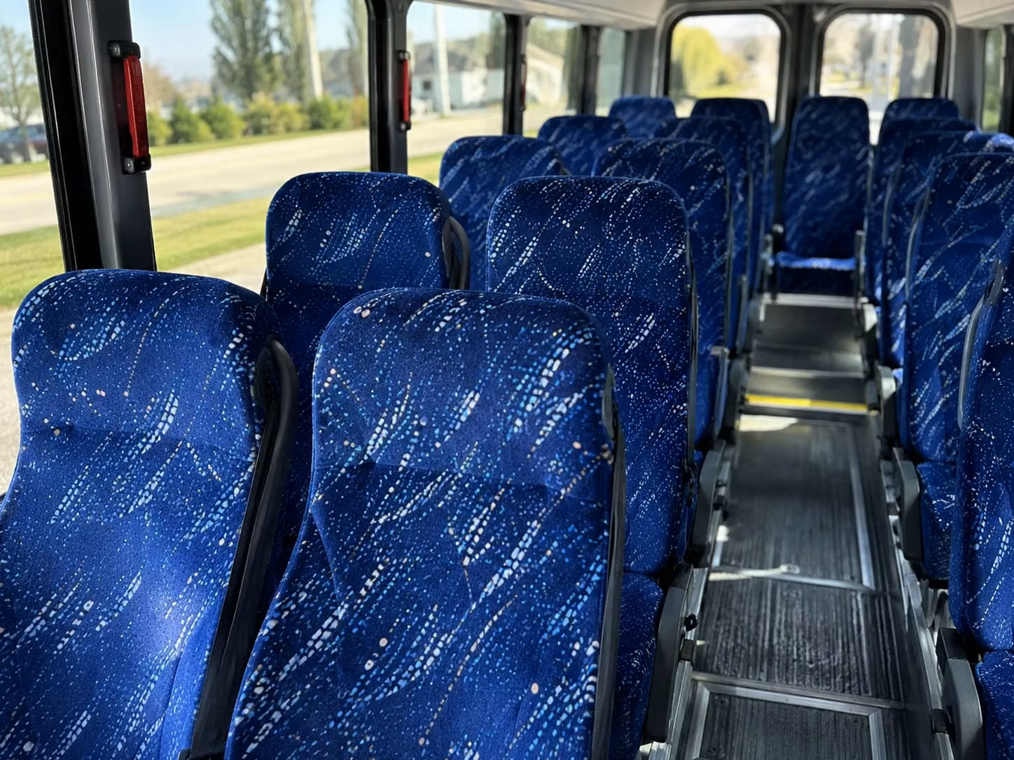 20 passenger minibus interior