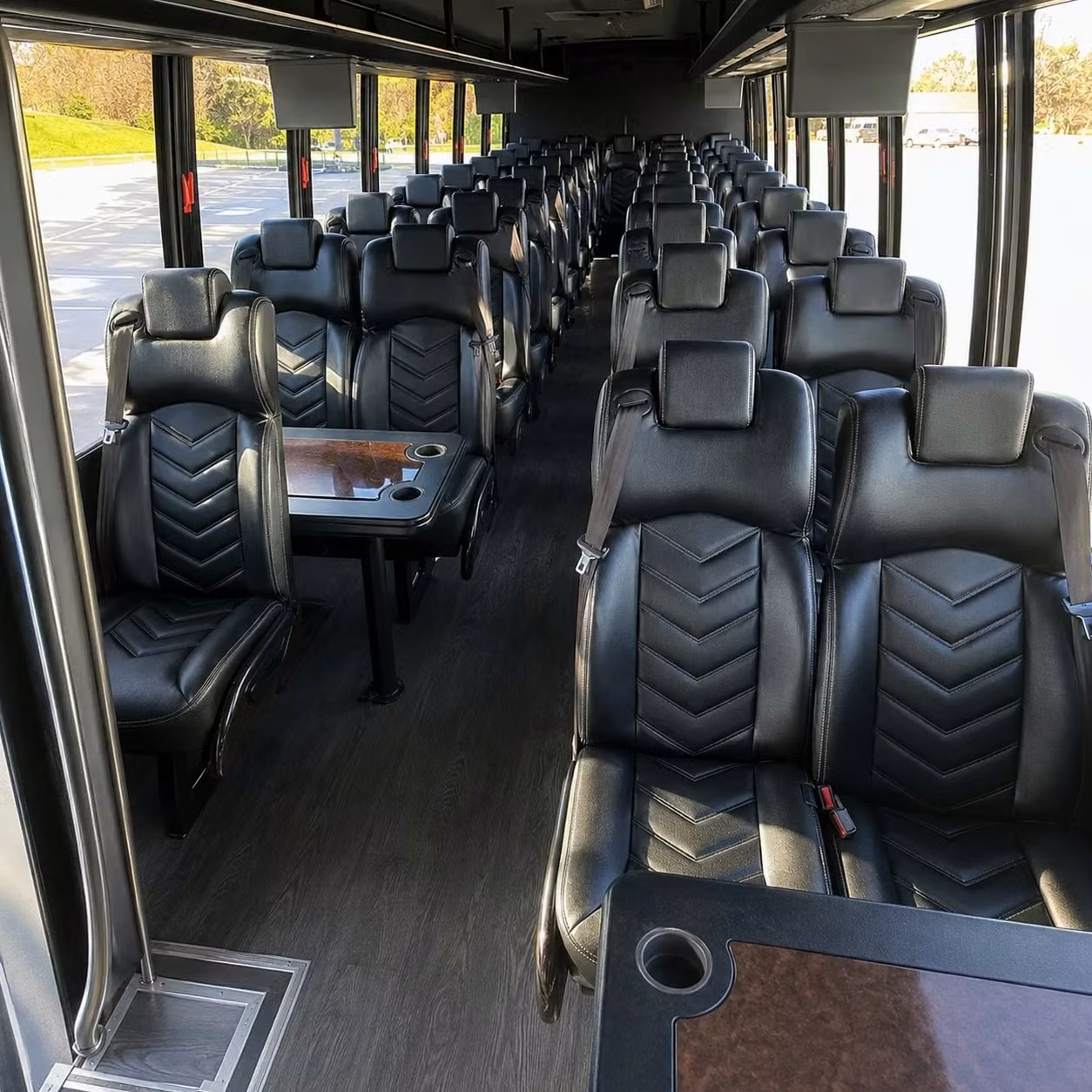 30 passenger minibus inside