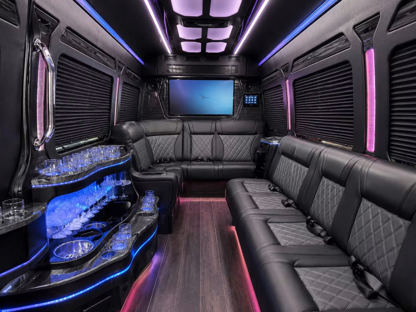 sprinter limousine inside