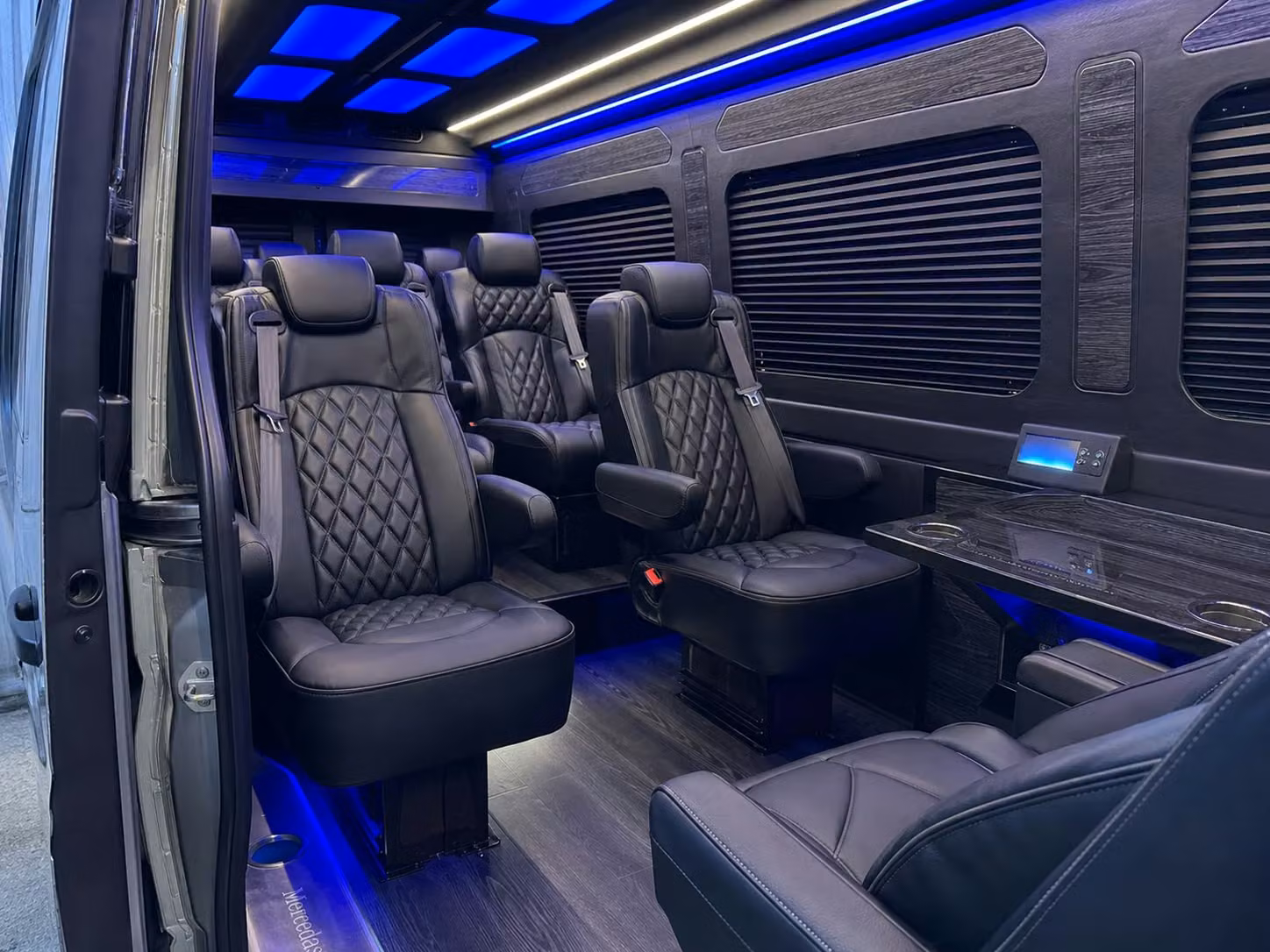 sprinter van transportation for groups and events across edmond