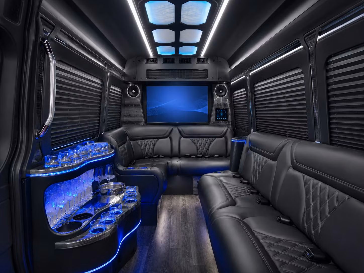 sprinter vans and executive vehicles for edmond prom couples and small vip groups